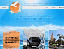 Tablet Screenshot of marrakech-voyage.com